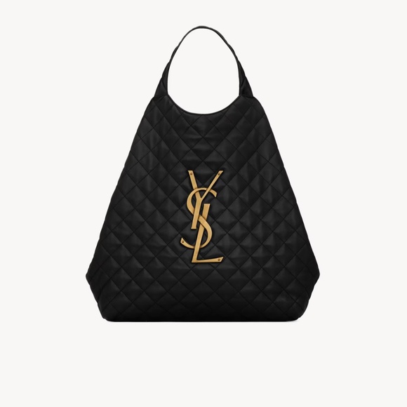 YSL ICare Maxi Shopping Bag in Quilted Lambskin - Picture 1 of 4